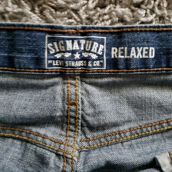 Signature by Levi's Relaxed Jeans 36x32 - Picture 8 of 11
